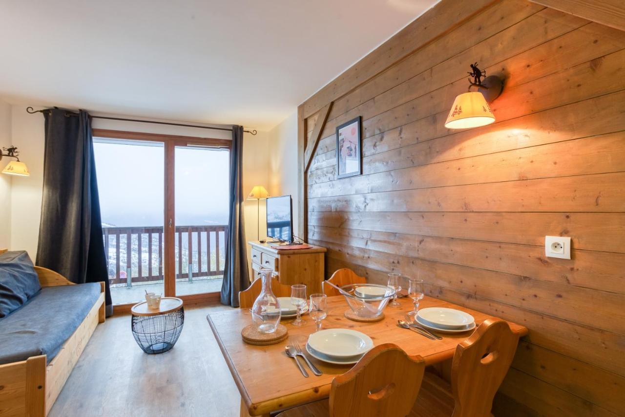 Appartamento Les Alpages Du Corbier A102 Villarembert Esterno foto