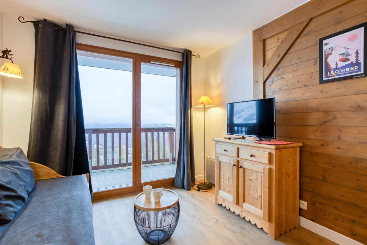 Appartamento Les Alpages Du Corbier A102 Villarembert Esterno foto